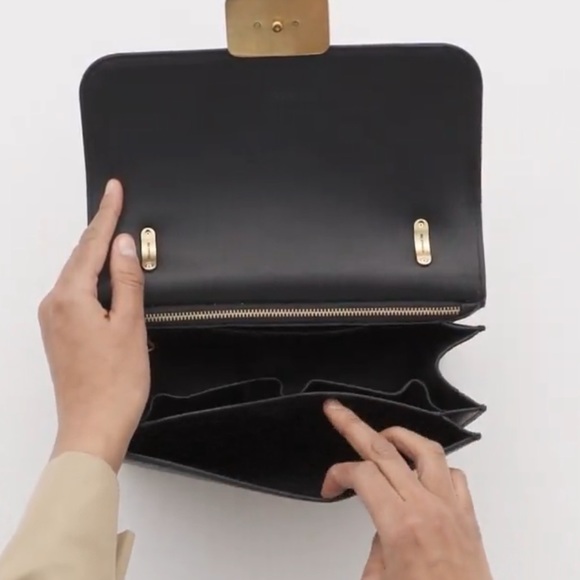 Coach Soft Pebbled Leather High End Alie Bag New - Picture 4 of 10